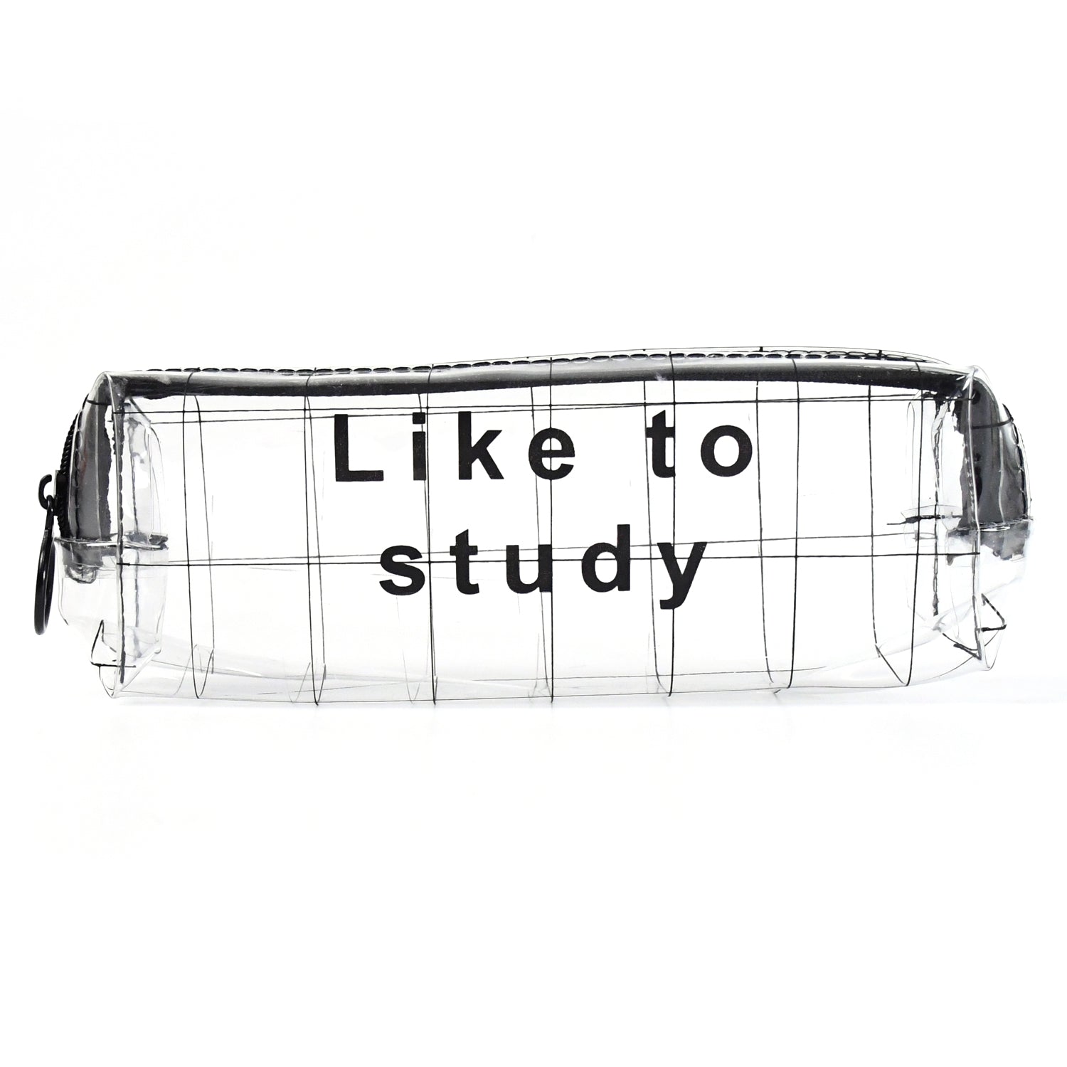 Transparent Pencil Pouch With Zipper (1 Pc) Transparent Pencil Pouch With Zipper (1 Pc)